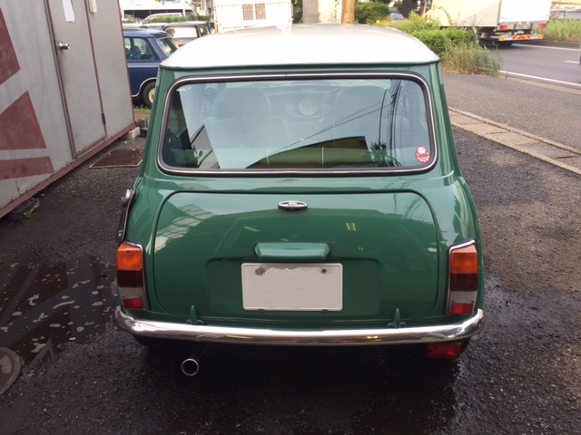 ’96 INJクーパー MT アーモンドグリーン